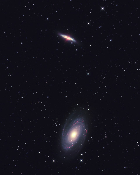 M81 Boode Galaxy M82 Cigar Galaxy